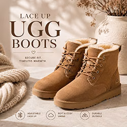 Lace Up UGG Boots