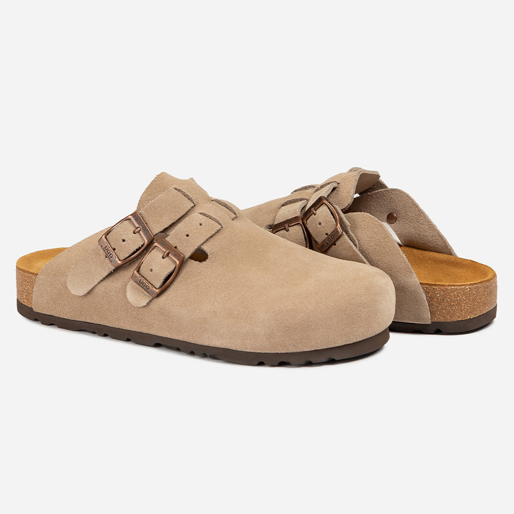 Buckle Cowskin UGG Slippers 2 OB755BS-TAU