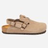 Buckle Cowskin UGG Slippers 12 OB755BS-TAU