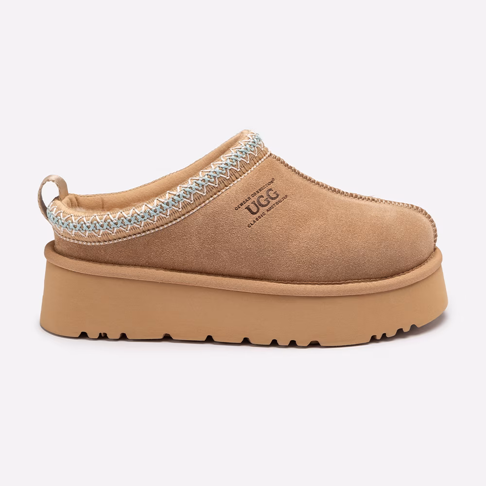 Sydney Platform Suede UGG Slippers