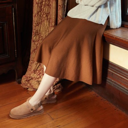 Oz Cow Suede UGG Clogs 15 OB940-B