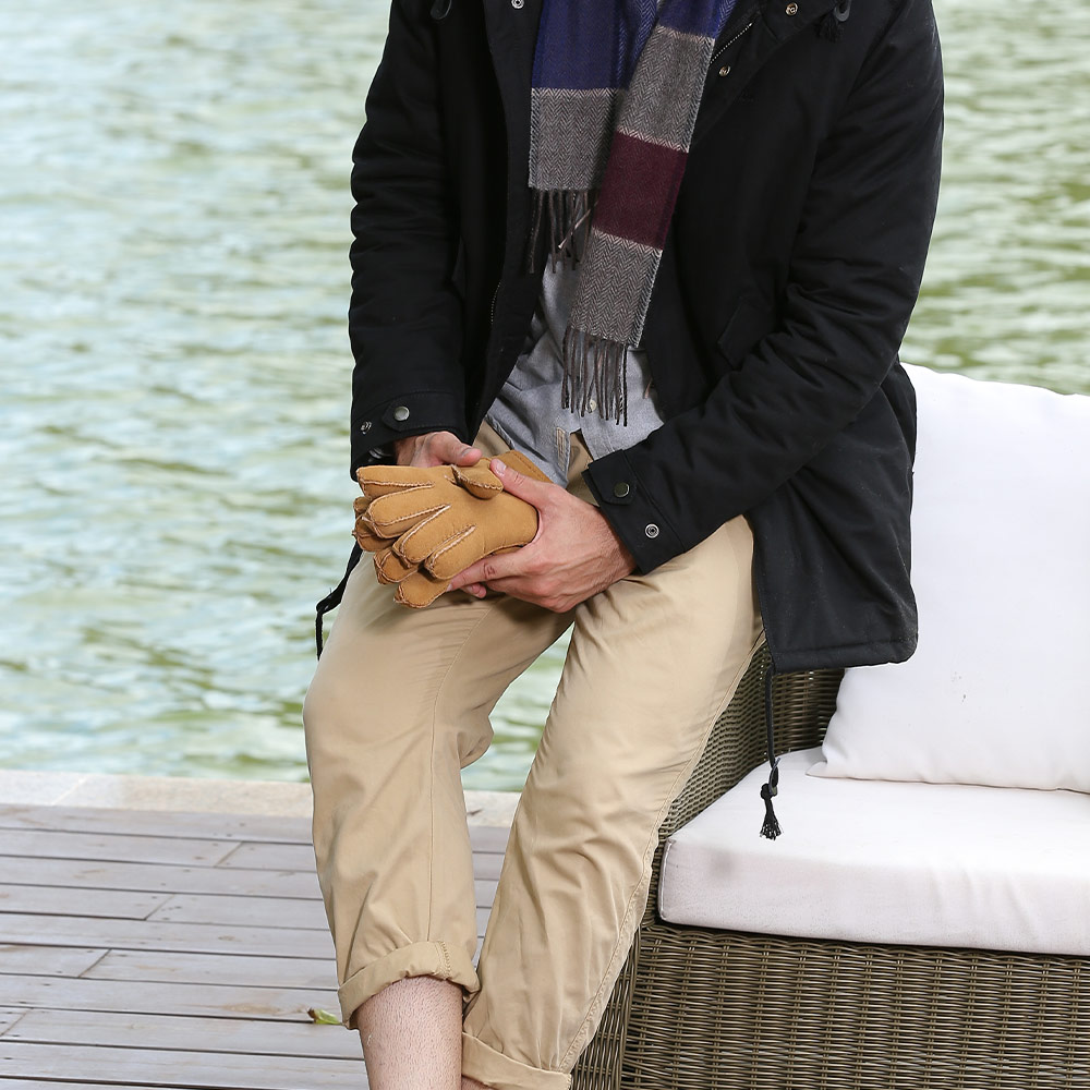 Men’s Sheepskin UGG Gloves 4 CS008-C