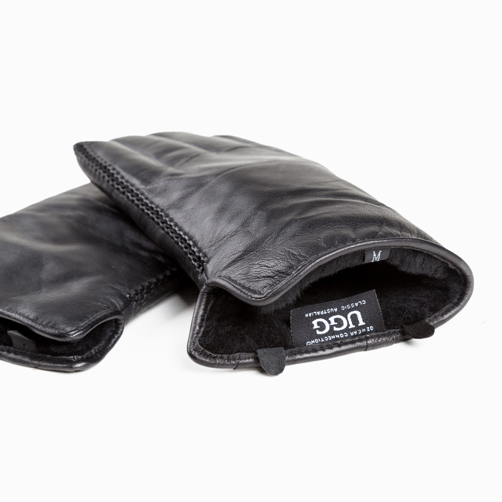 Men’s Nappa UGG Gloves 6 CS023-BL