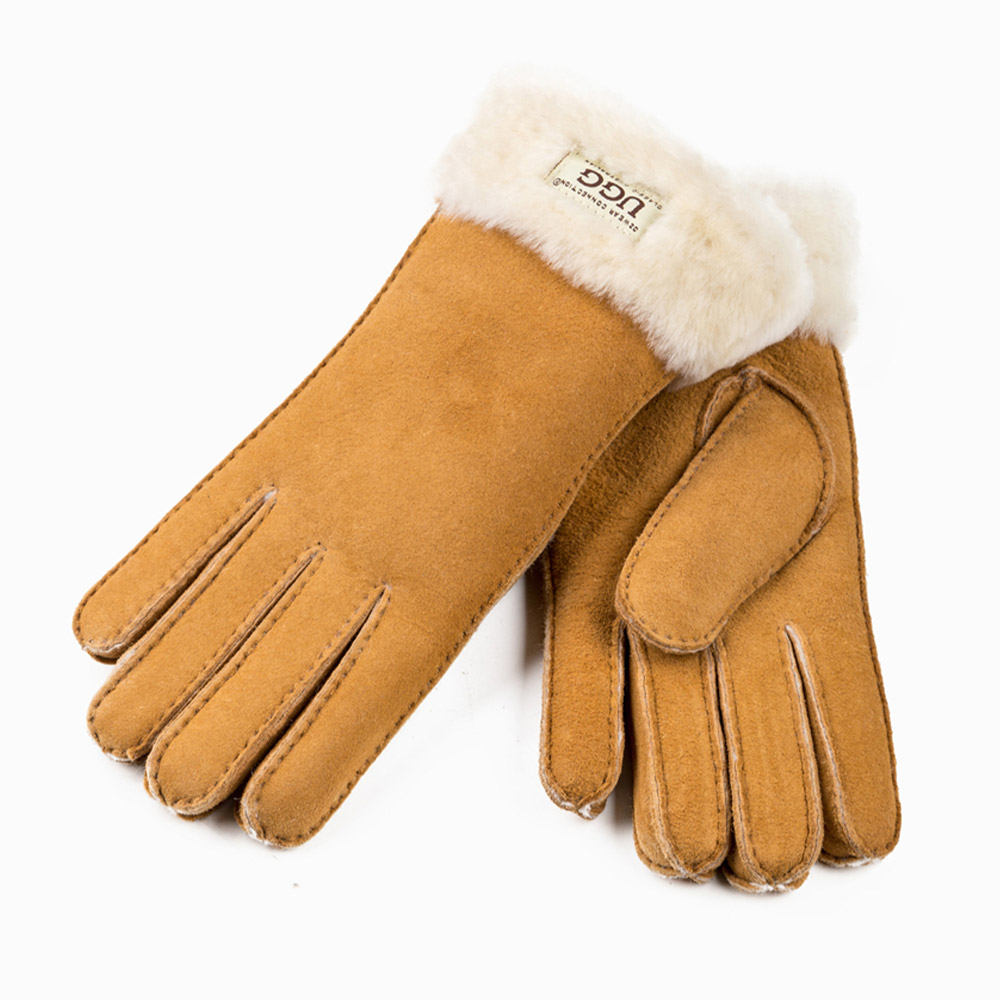 Sheepskin Turn Cuff UGG Gloves 1 Sheepskin Turn Cuff UGG Gloves