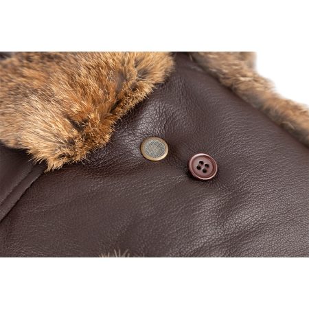 Rabbit Fur UGG Aviator Hat 11 CS030-BRO
