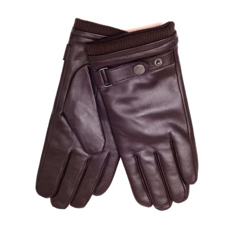 Men’s Stud Lambskin UGG Gloves 8 CS048-CHO