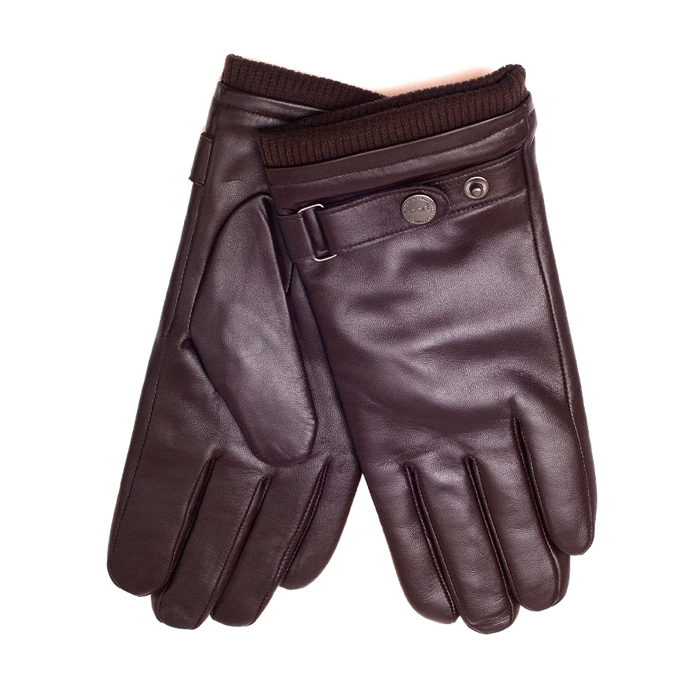 Men’s Stud Lambskin UGG Gloves 3 CS048-CHO