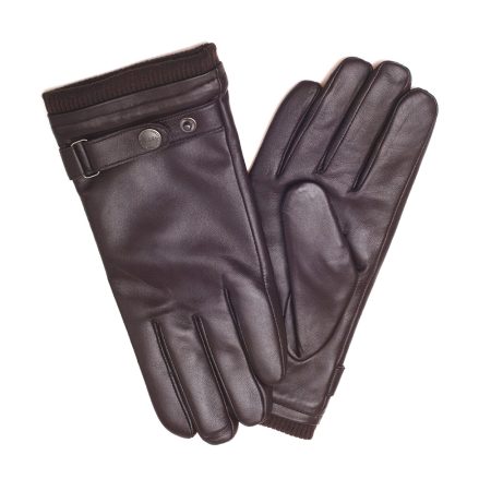 Men’s Stud Lambskin UGG Gloves 9 CS048-CHO