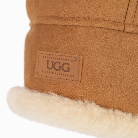 Pom Sheepskin UGG Bucket Hat 12 CS053-C