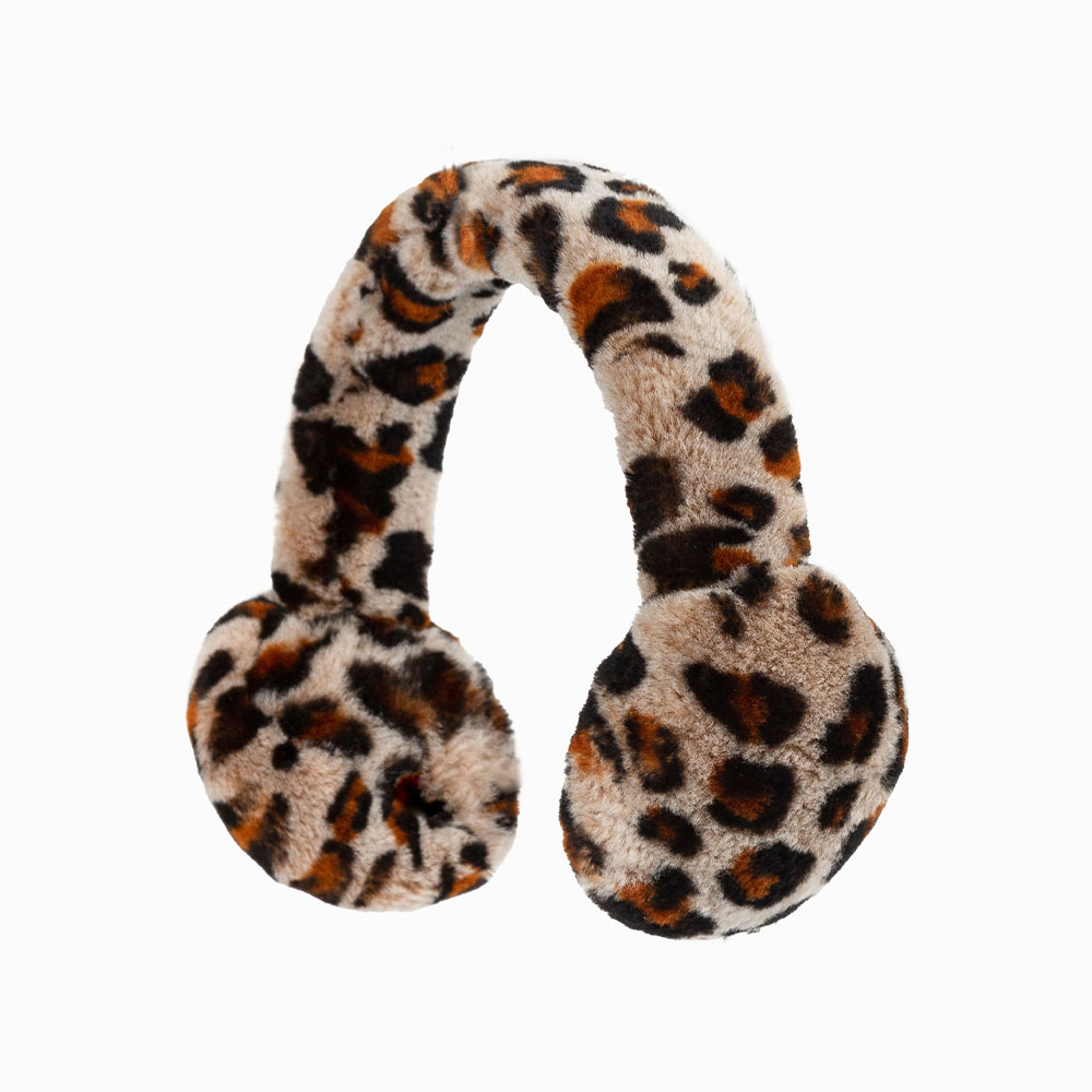 Leopard Sheepskin UGG Earmuffs 2 CS056