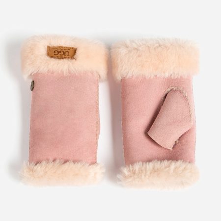 Fingerless Sheepskin UGG Mittens 11 CS066-PIN