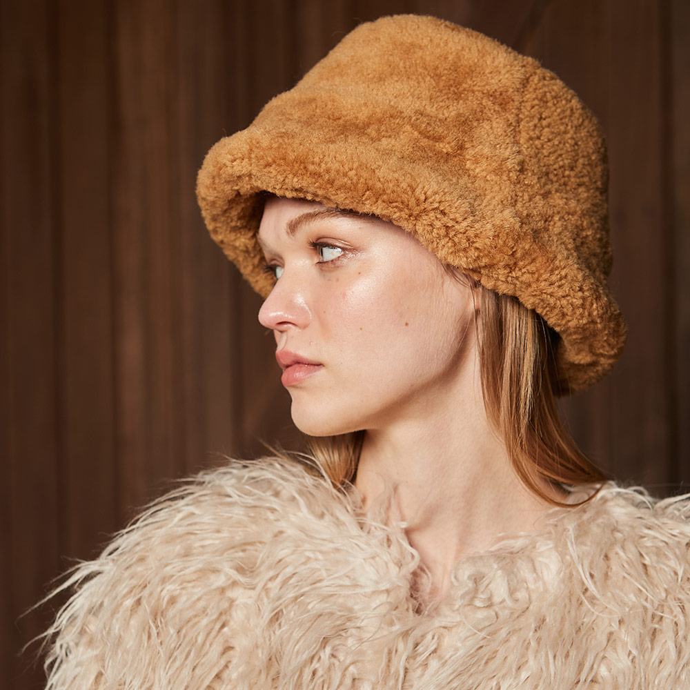 Curly Wool UGG Bucket Hat 5 CS068-C