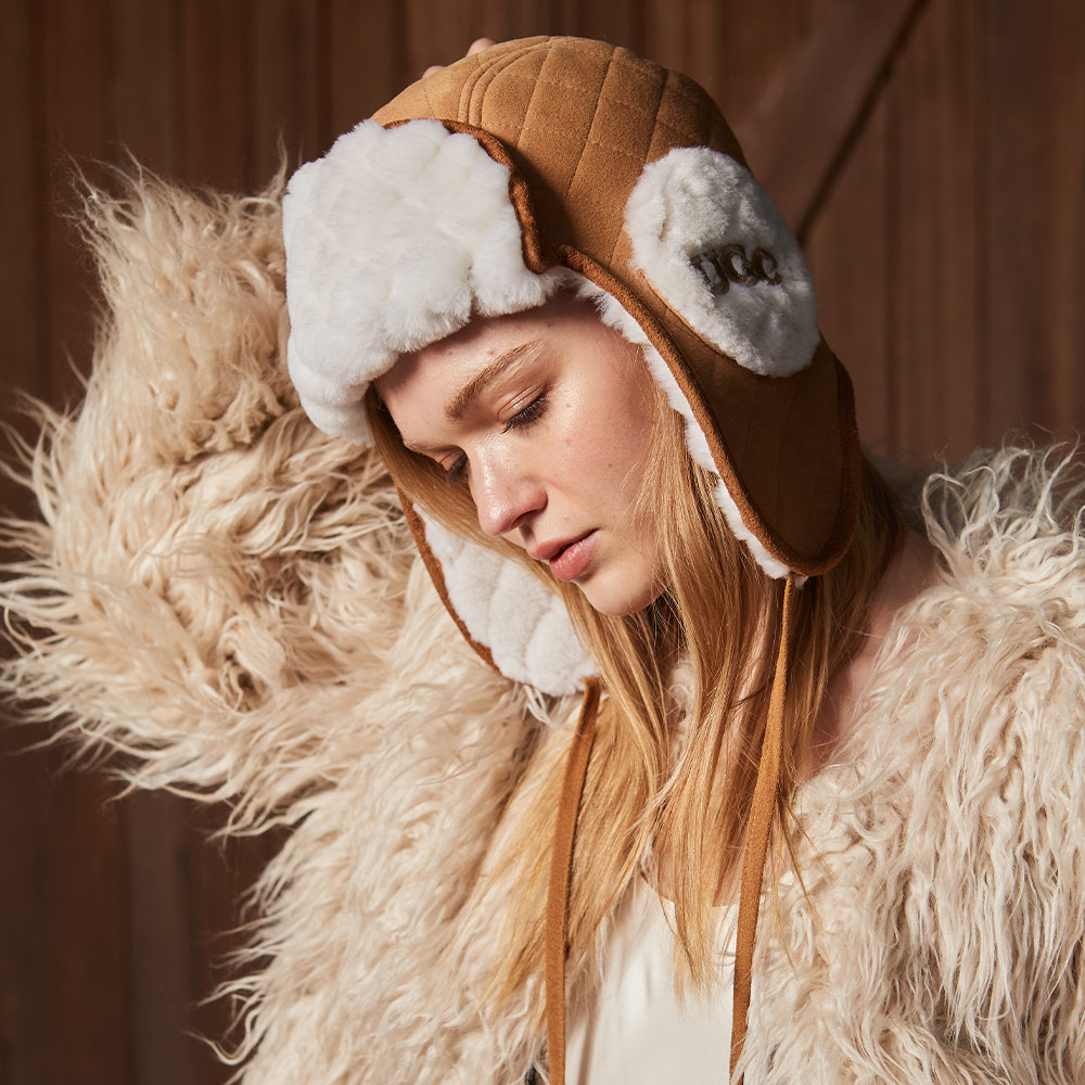 Sheepskin UGG Trapper Hat 11 CS087-C