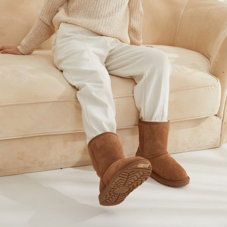 Kids Long Sheepskin UGG Boots 9 OB007II-C