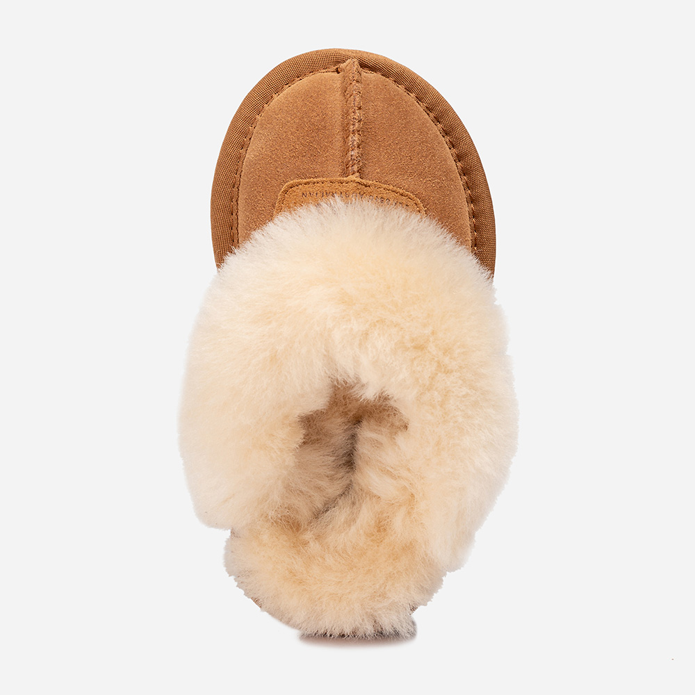 Kids Cowskin Coquette Slippers 8 OB114KCD-C