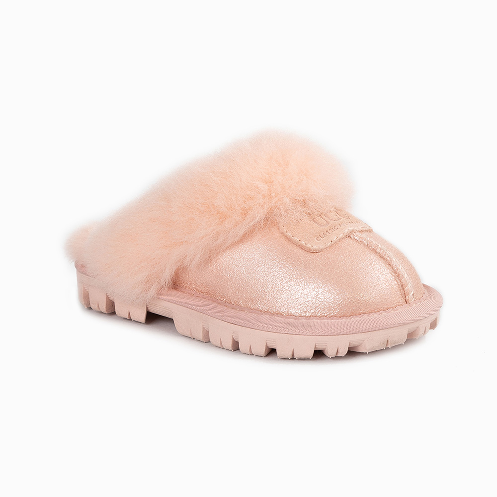 Metallic UGG Sheepskin Slippers 3 OB114KM-MP