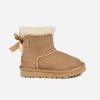 Kids Bow Sheepskin UGG Boots 15 OB409-S