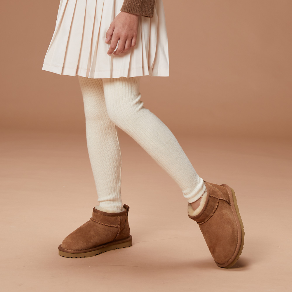 Kids Ultra-Mini Sheepskin UGG Boots 2 OB658K-C