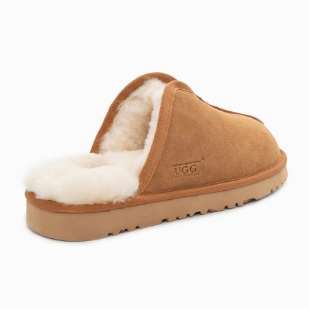Mason Cow Suede UGG Slippers 8 OB687-C