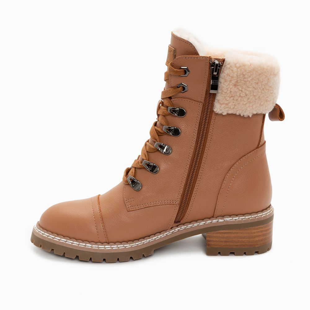 Lyric Ankle Zip UGG Boots 5 OB720-T
