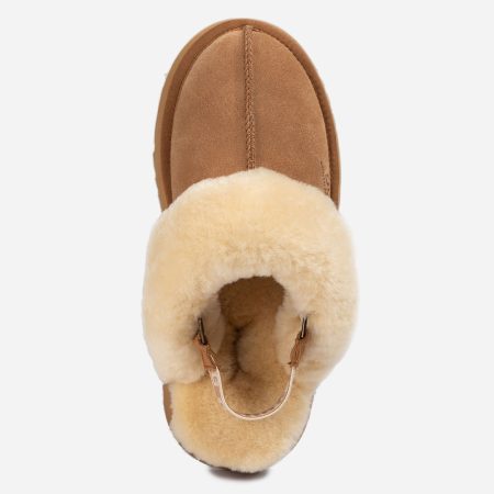 Detachable Logo Strap Platform UGG Slippers 14 OB724PD-C