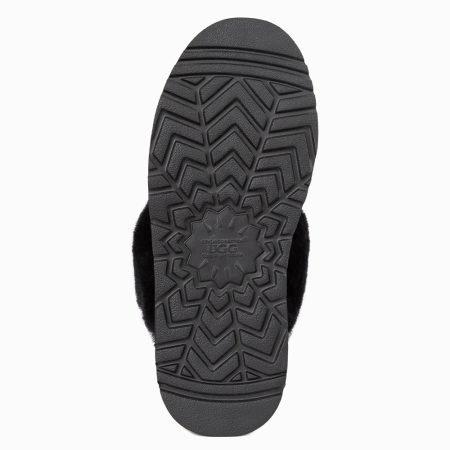 Platform Elastic Backstrap UGG Slippers 13 OB724PEB-BL