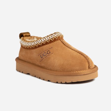 Kids Sydney Suede UGG Slippers 9 OB780K-C