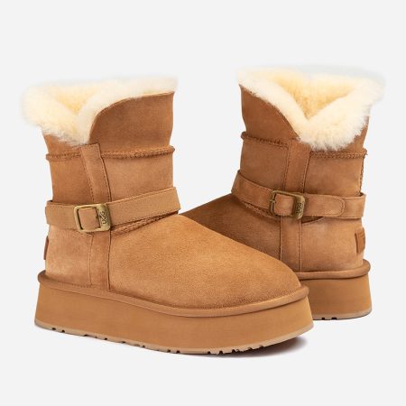 Classic Platform Buckle Mini UGG Boots 22 OB890-C