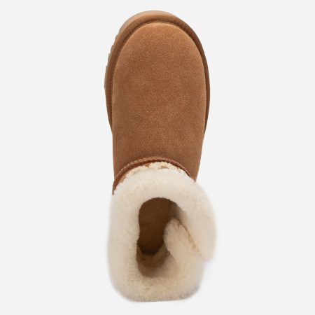 Bondi Matelasse Shearling Mini UGG Boots 14 OB915M-C