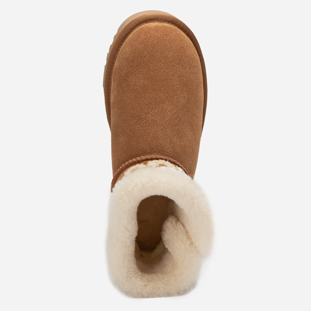 Bondi Matelasse Shearling Mini UGG Boots 7 OB915M-C