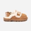 Kids Violet Suede UGG Slippers 14 OB938KD-C