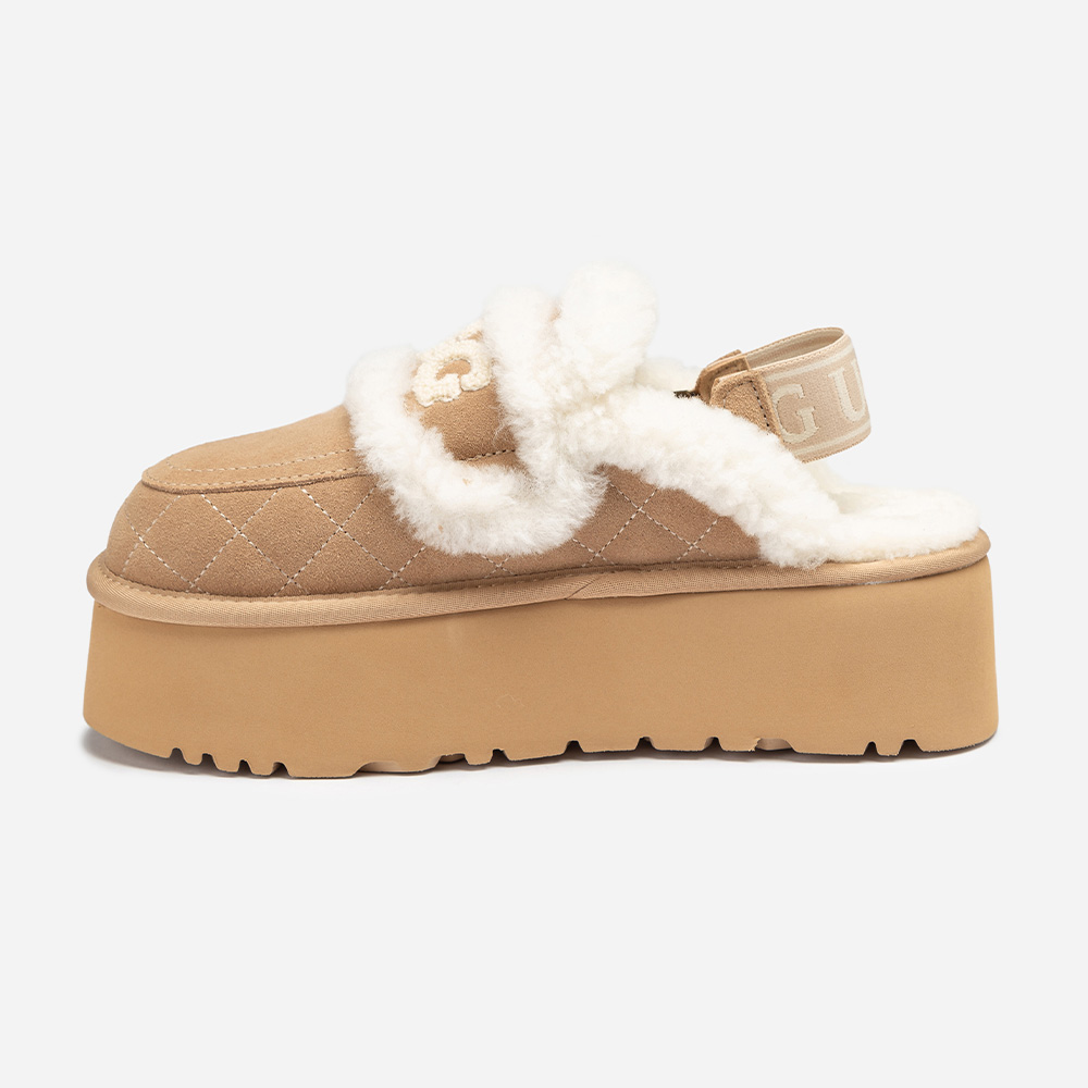 Violet Matelasse Super Platform UGG Slippers 6 OB938PPMD-S
