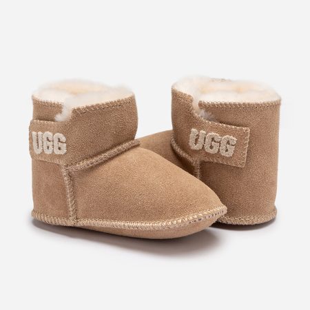 Baby Logo Suede UGG Boots 10 OB994-S