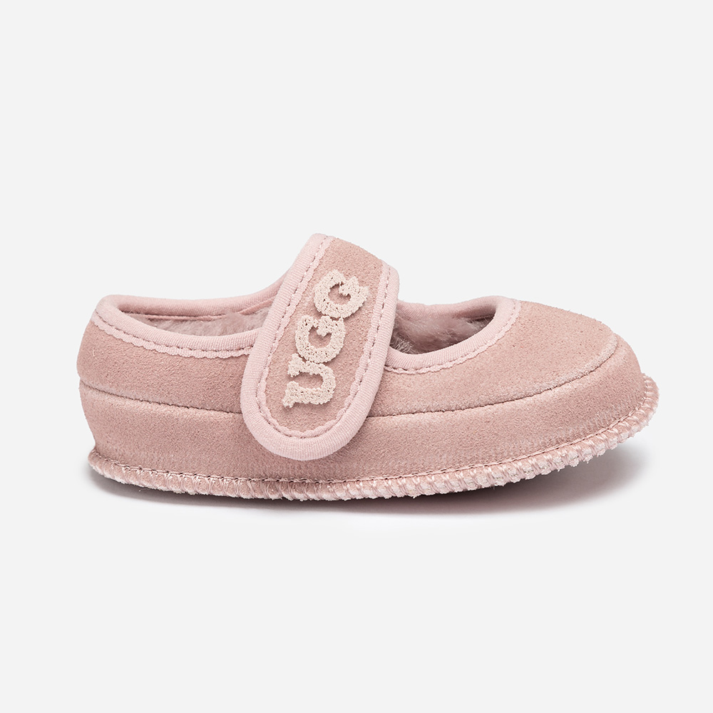 Baby Suede UGG Mary Janes 1 OB970B-PIN
