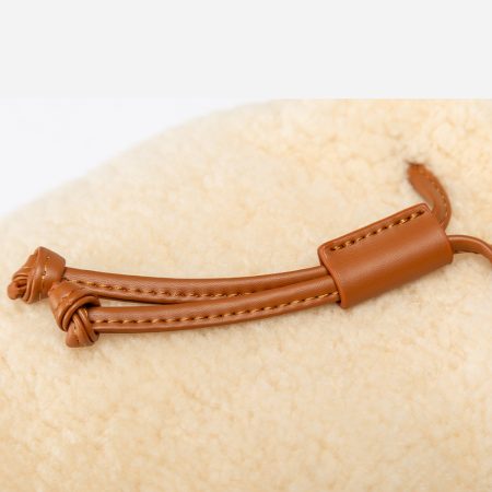 Fluffy Sheepskin UGG Bucket Bag 16 OZB001-NA