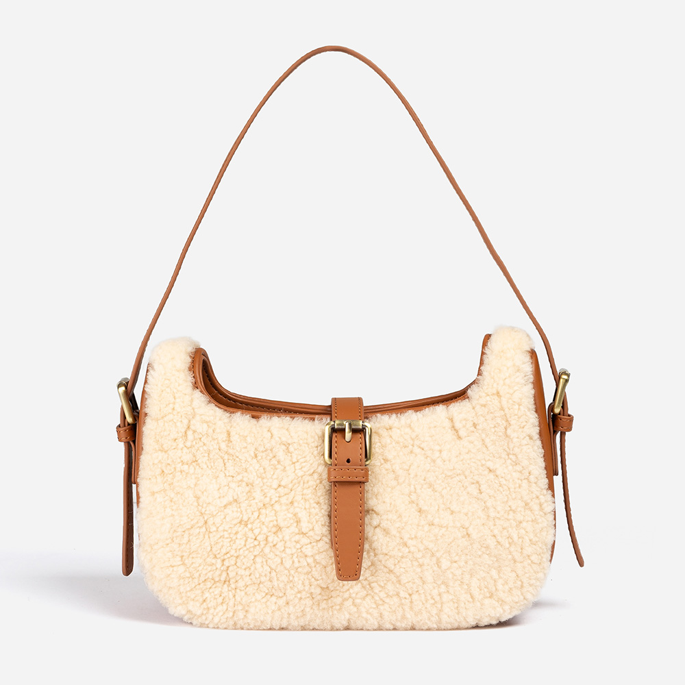 Fluffy Sheepskin UGG Shoulder Bag 1 OZB002-NA