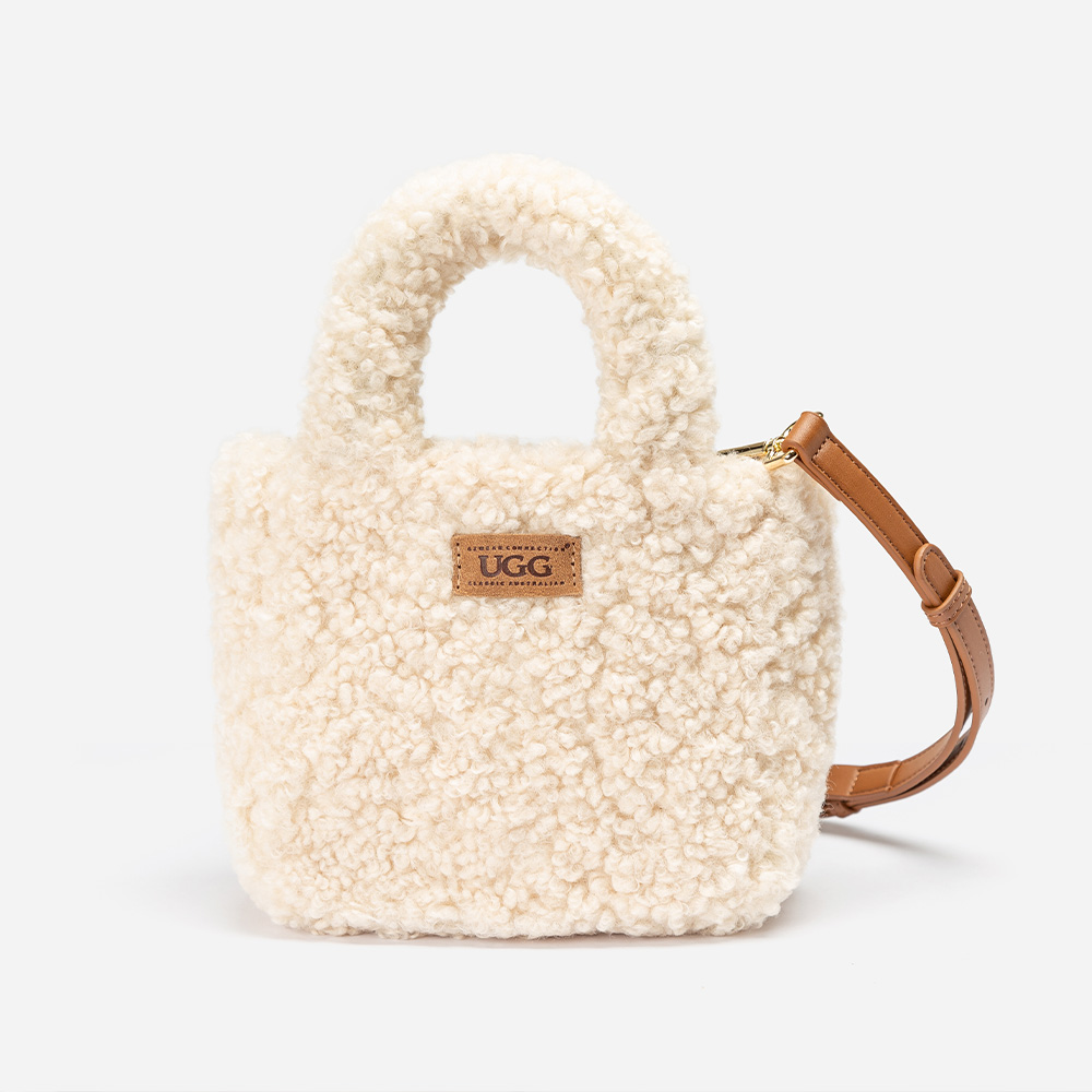 Gianna Sherpa UGG Mini Tote 1 OZB012-NA