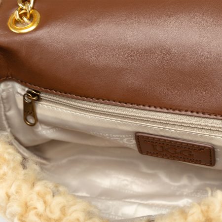 Lou Shearling UGG Puffer Bag 14 OZB023-NA