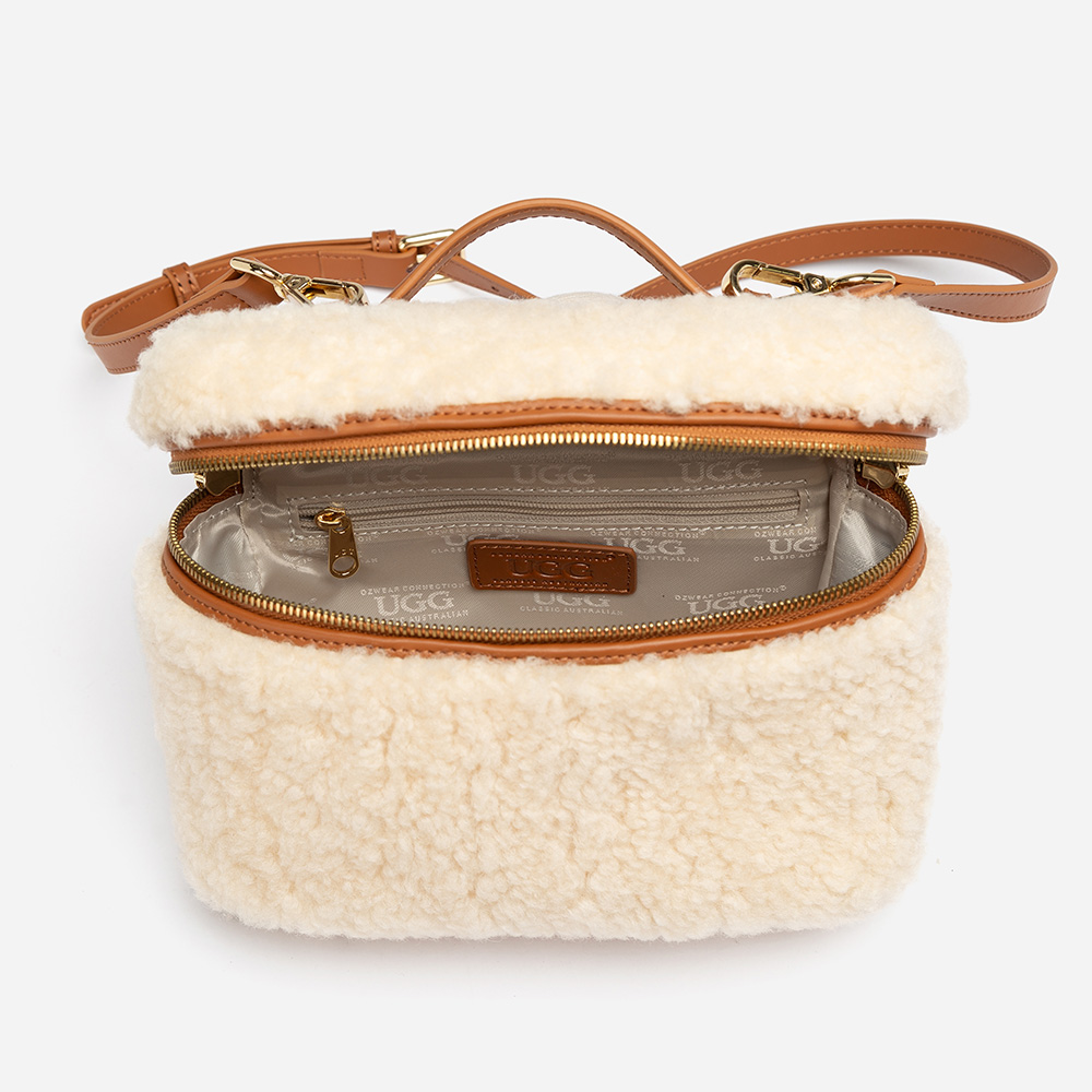Tia Shearling UGG Box Bag 8 OZB026-NA
