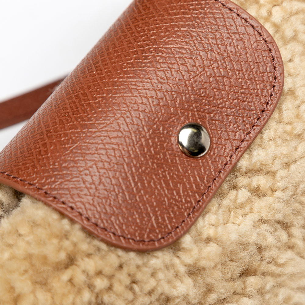 Synthetic Fur UGG Dumpling Bag 6 OZB029S-B