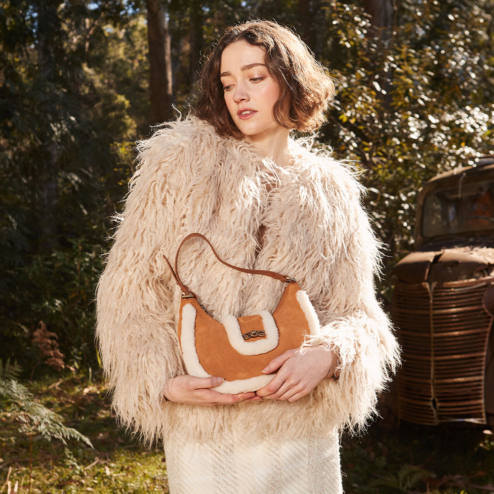 Darryl Sheepskin UGG Hobo Bag 2 OZB030-C