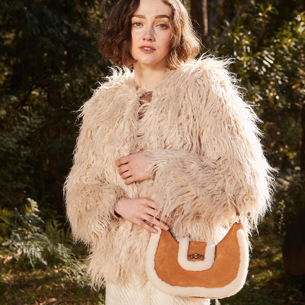 Darryl Sheepskin UGG Hobo Bag 5 OZB030-C