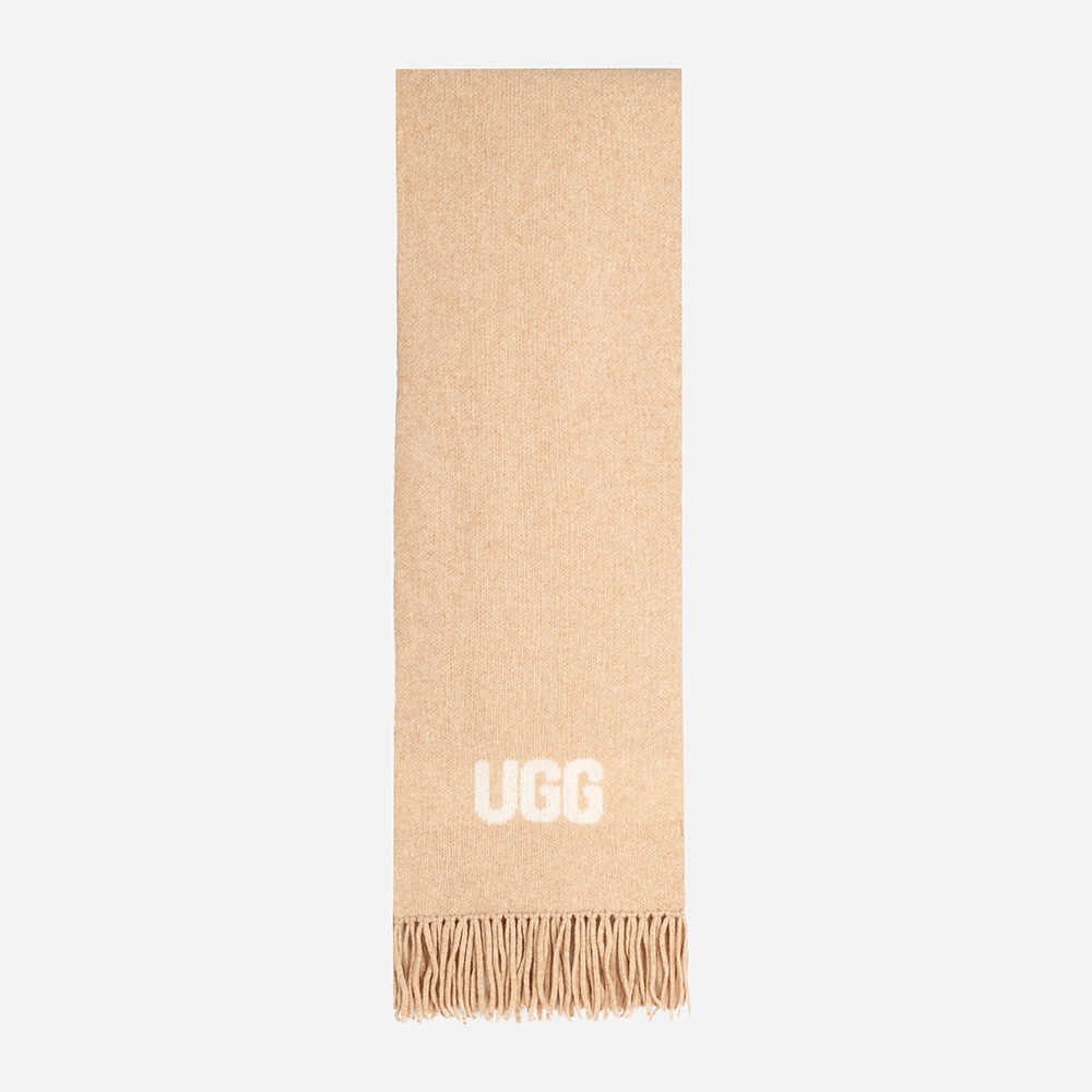 Logo Cashmere UGG Scarf 1 OZC005-A