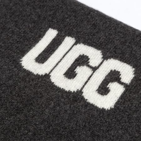 Logo Cashmere Wool UGG Scarf 9 OZC006-CHA