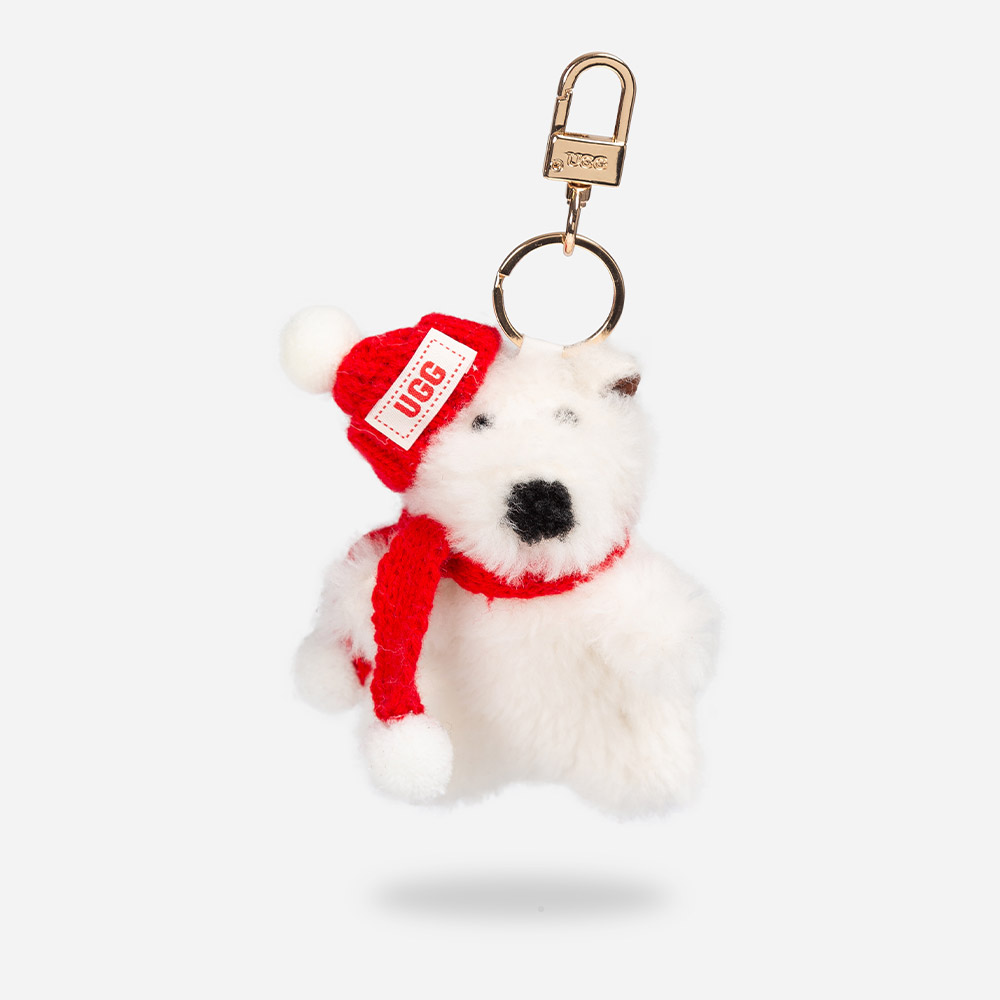 Teddy Bear Sheepskin UGG Keychain 2 PCS008-NAR