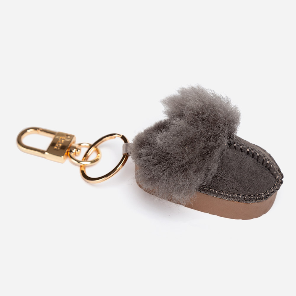 Coquette Platform UGG Keychain 7 POB114PP-GRE