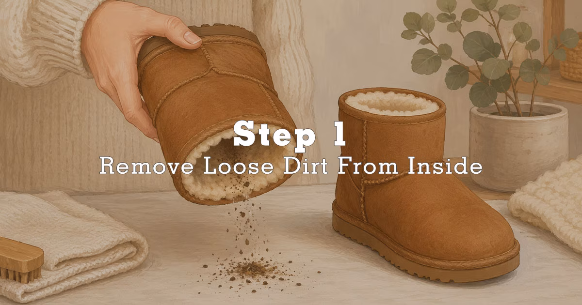 Clean the Inside of UGG Boots Step 1