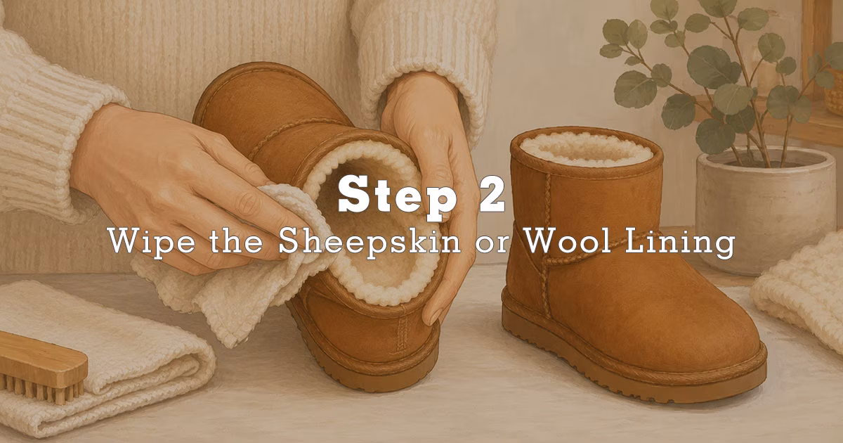 Clean the Inside of UGG Boots Step 2