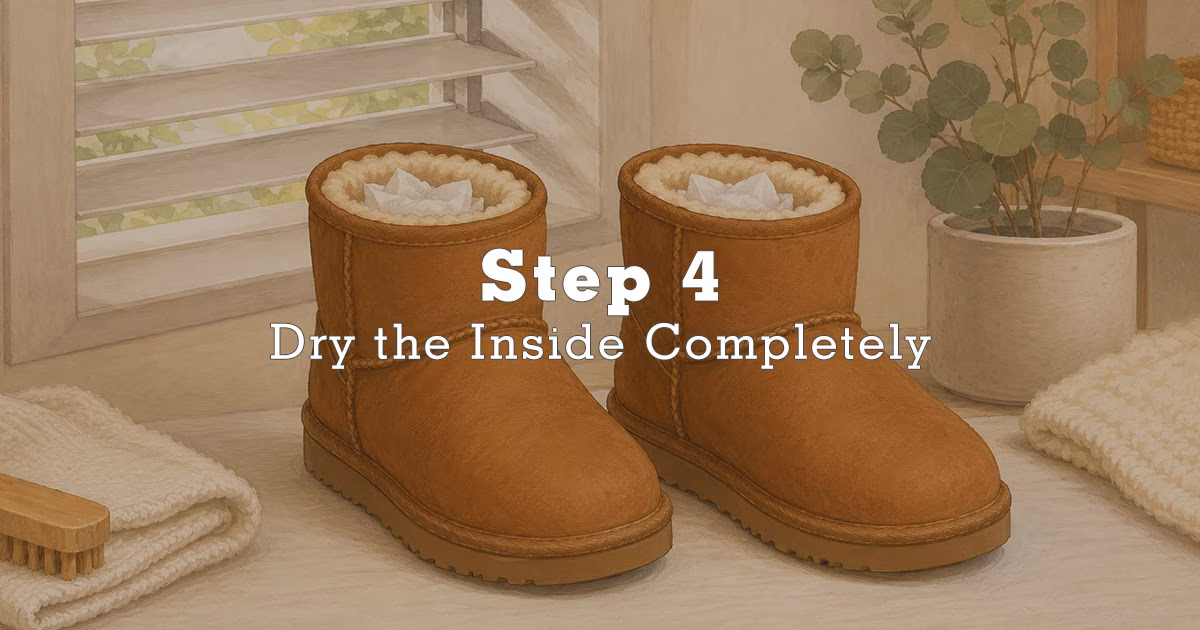 Clean the Inside of UGG Boots Step 4