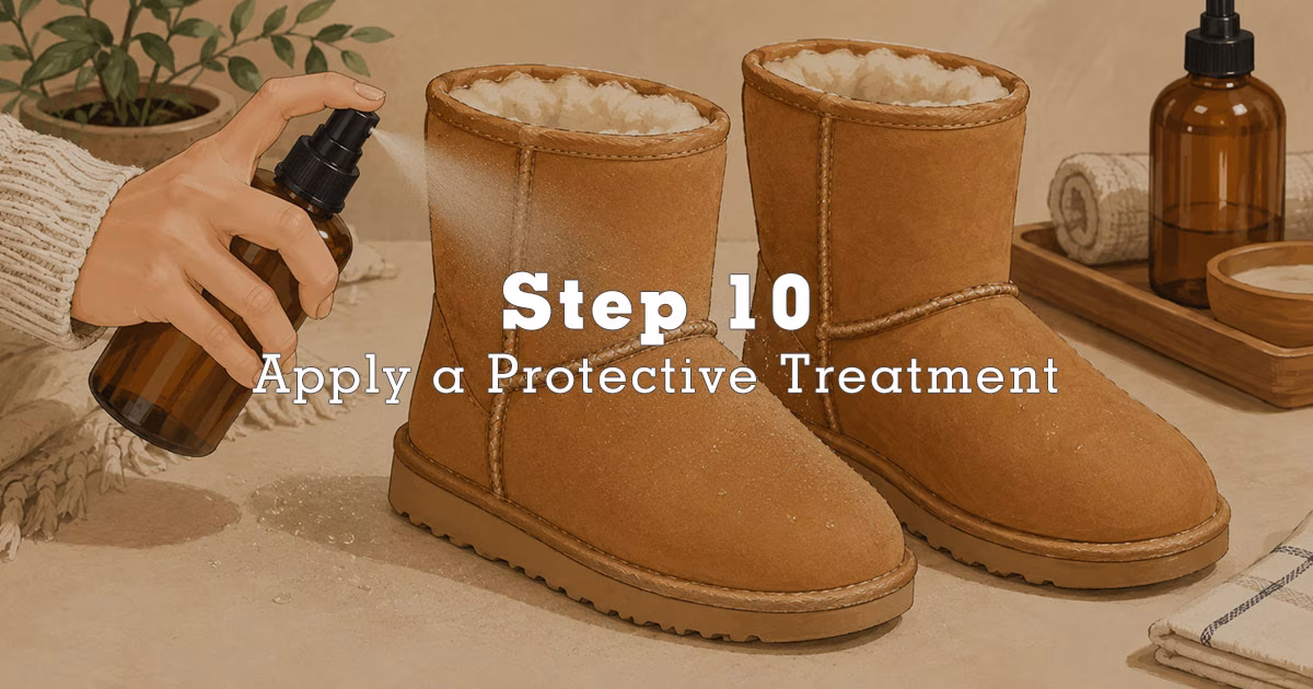 Clean UGG Boots Step 10